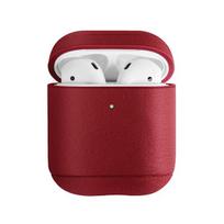 UNIQ Terra Case AirPods 1/2 gen. Genuine Leather red