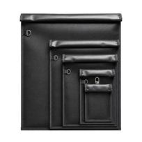 Set of 5 Fireproof OTN-5 RFID Signal Blocking Bags - Black