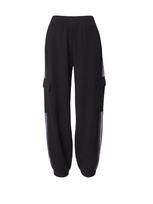 EA7 Emporio Armani Sportinės kelnės 'NATURAL VENTUS7' purpurinė / juoda / balta