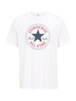 CONVERSE Marškinėliai 'Arch' tamsiai mėlyna jūros spalva / raudona / balta