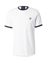 Lyle & Scott Marškinėliai 'Ringer' nakties mėlyna / geltona / balta
