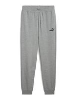 PUMA Sportinės kelnės 'Ess No. 1' margai pilka / juoda