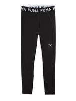 PUMA Sportinės kelnės 'Strong' juoda / balta