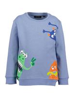 BLUE SEVEN Megztinis be užsegimo mėlyna / opalo / šviesiai žalia / oranžinė