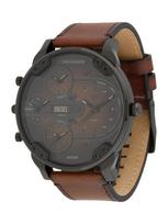DIESEL Analoginis (įprasto dizaino) laikrodis 'Mr. Daddy' ruda / juoda