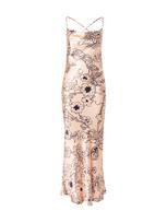TOPSHOP Vakarinė suknelė pudros spalva / juoda