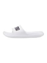 PUMA Sandalai / maudymosi batai 'Divecat V2' juoda / balta