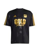 ADIDAS SPORTSWEAR Sportiniai marškinėliai 'X Fortnite' auksas / antracito spalva / juoda
