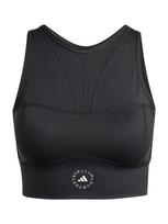ADIDAS BY STELLA MCCARTNEY Sportiniai marškinėliai be rankovių ' Training Crop' juoda / balta