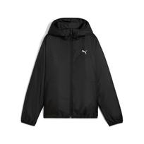 PUMA Sportinė striukė 'ESS' juoda / balta