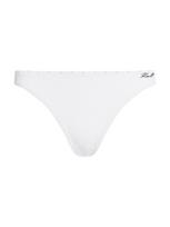 Karl Lagerfeld Bikinio kelnaitės ' Strukturierte Bikinihose mit Perlen ' kremo