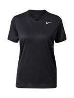 NIKE Sportiniai marškinėliai juoda / balta