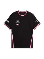 TOMMY HILFIGER Marškinėliai 'X CF1 Replica Perez Tee' tamsiai mėlyna / raudona / juoda / balta