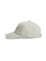 Tommy Jeans Kepurė 'Heritage Logo Baseball' tamsiai mėlyna / pastelinė žalia / raudona / balta