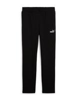 PUMA Sportinės kelnės 'Ess No. 1' juoda / balta