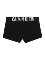 Calvin Klein Underwear Apatinės kelnaitės 'Logo Waistband Trunks' juoda / balta