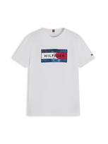 TOMMY HILFIGER Marškinėliai ultramarino mėlyna (skaidri)  / raudona / juoda / balta