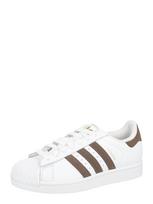ADIDAS ORIGINALS Sportbačiai be auliuko 'SUPERSTAR II' ruda / balta