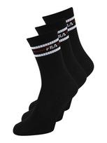 FILA Kojinės raudona / juoda / balta