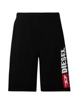 DIESEL Kelnės raudona / juoda / balta