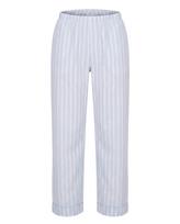 Hunkemöller Pižaminės kelnės šviesiai mėlyna / balta