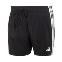 ADIDAS SPORTSWEAR Sportinės glaudės '3-Stripes Swim' juoda / balta