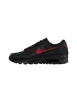 Nike Sportswear Sportbačiai be auliuko 'Nike Air Max 90' raudona / juoda
