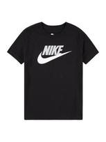 Nike Sportswear Marškinėliai 'FUTURA HBR' šviesiai pilka / juoda / balta