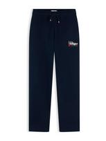 TOMMY HILFIGER Kelnės tamsiai mėlyna / raudona / balta