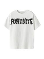 NAME IT Marškinėliai 'NKMJAMBA FORTNITE' juoda / balta