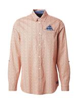 SCOTCH & SODA Marškiniai safyro / šviesiai mėlyna / pudros spalva / juoda