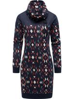 Ragwear Suknelė 'Chlloe Aztec' tamsiai mėlyna / tamsiai mėlyna / ugnies raudona / balkšva