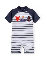 MINOTI UV apsauga tamsiai mėlyna / šviesiai pilka / tamsiai oranžinė / balta