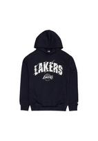 NEW ERA Megztinis be užsegimo 'NBA LOSLAK' tamsiai mėlyna / balta