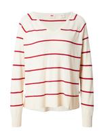 LEVI'S ® Megztinis 'Petal' raudona / vilnos balta