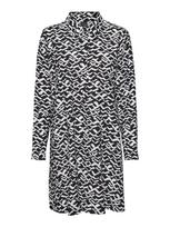 VERO MODA Palaidinės tipo suknelė 'Sissi' juoda / balta