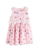 Next Suknelė 'Cath Kidston' smėlio spalva / opalo / rožių spalva / raudona