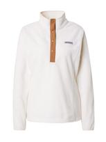 COLUMBIA Sportinis megztinis 'Benton Springs' karamelės / balta