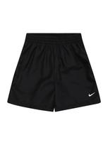 NIKE Sportinės kelnės juoda / balta