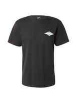 BILLABONG Marškinėliai 'Crayon Wave' dangaus žydra / šviesiai geltona / žalia / juoda