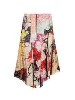 Desigual Sijonas geltona / rožių spalva / raudona / juoda