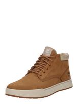 TIMBERLAND Auliniai batai su raišteliais glaisto spalva / ruda / šokolado spalva