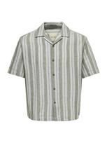 Only & Sons Marškiniai 'ONSWalker' nefrito spalva / balta