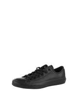 CONVERSE Sportbačiai be auliuko 'Chuck Taylor All Star Leather' juoda