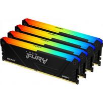 Kingston [###1306###] Fury Beast RGB Black 4x32GB DDR4 3200MHz DIMM KF432C16BB2AK4/ 128
