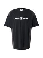 Nike Sportswear Marškinėliai 'SHOX' tamsiai pilka / juoda / balta