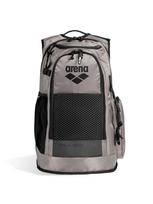 ARENA Sportinė kuprinė 'ALL SET BACKPACK 45L' pilka / juoda