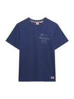Superdry & Co Marškinėliai '1954 Company' gencijono spalva / pilka