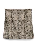 VERO MODA Sijonas 'VMNelly' rusvai pilka / juoda