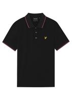 Lyle & Scott Marškinėliai pitajų spalva / juoda